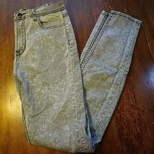 High Wasted Grunge Skinny Jean